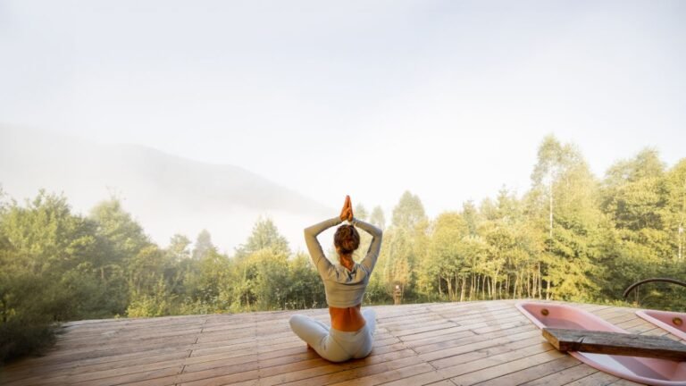 Yoga en la naturaleza